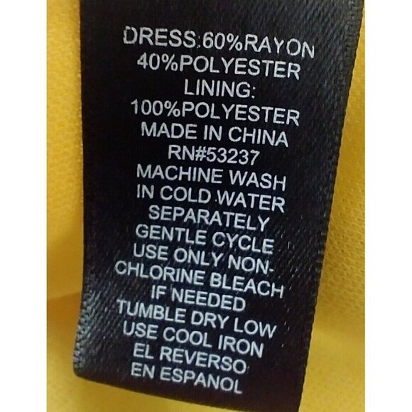 Mlle Gabrielle Floral Gauze Midi Dress Sleeveless Necklace Tiered Lined - XL - Picture 11 of 11